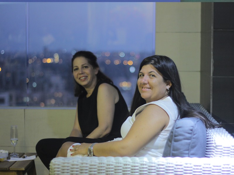 Sunset gathering at Citea Apart Hotel